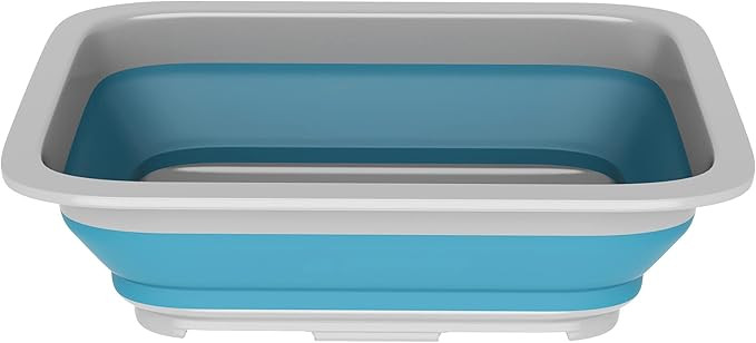 Collapsible Bucket - 10-Liter Multipurpose Wash Bin for Camping, Beach Trips, Tailgating Parties,... | Amazon (US)