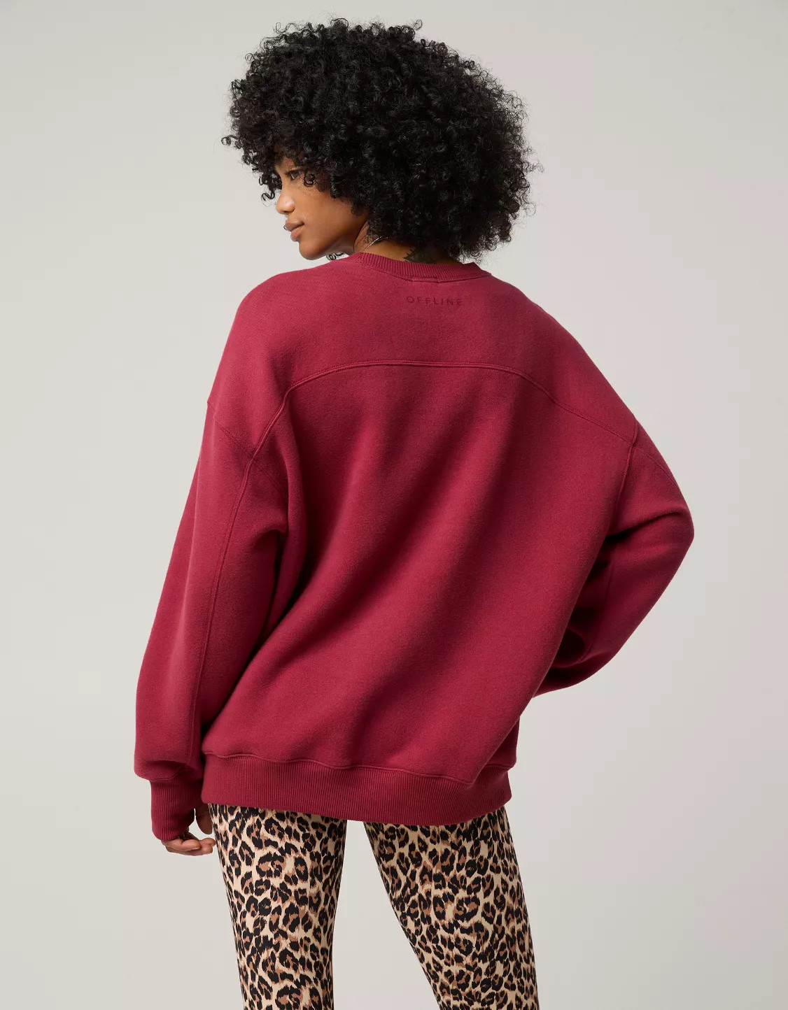 OFFLINE By Aerie Cloud Fleece Crewneck | American Eagle Outfitters (US & CA)