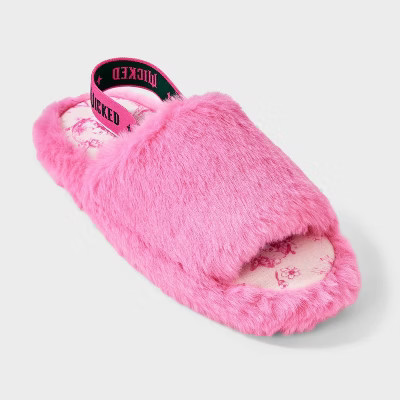 Girls' Wicked x Katie Kime Slippers - Pink 7-8 | Target