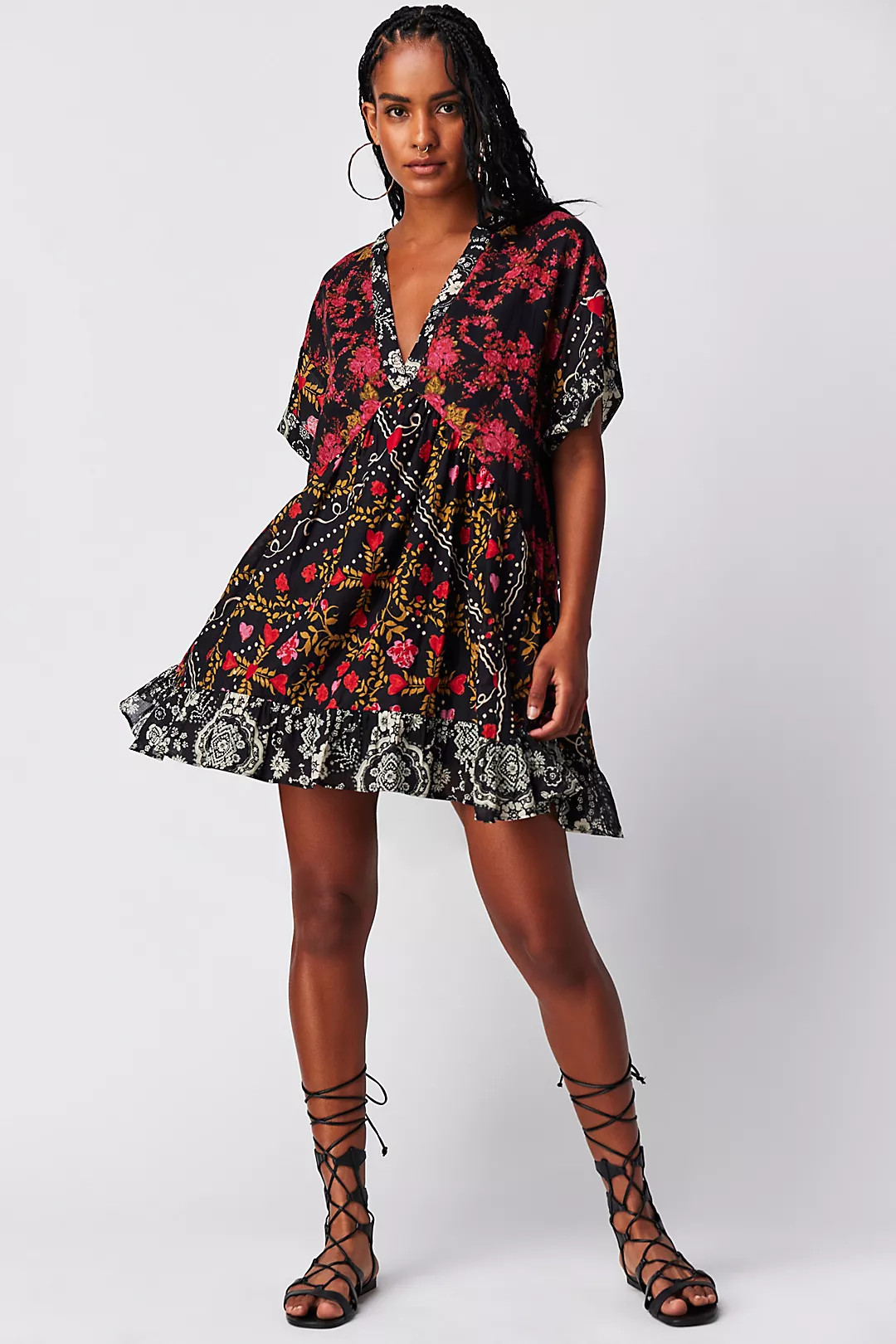 Printed Agnes Dress | Free People (Global - UK&FR Excluded)