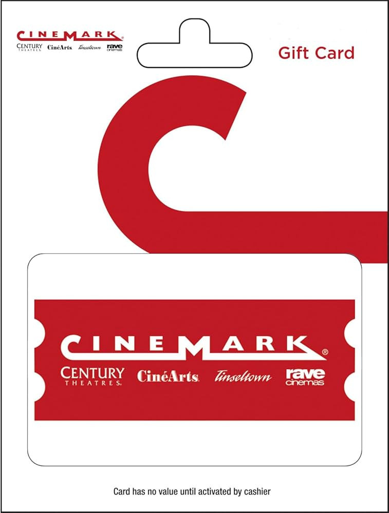 Cinemark Theatres Gift Card | Amazon (US)