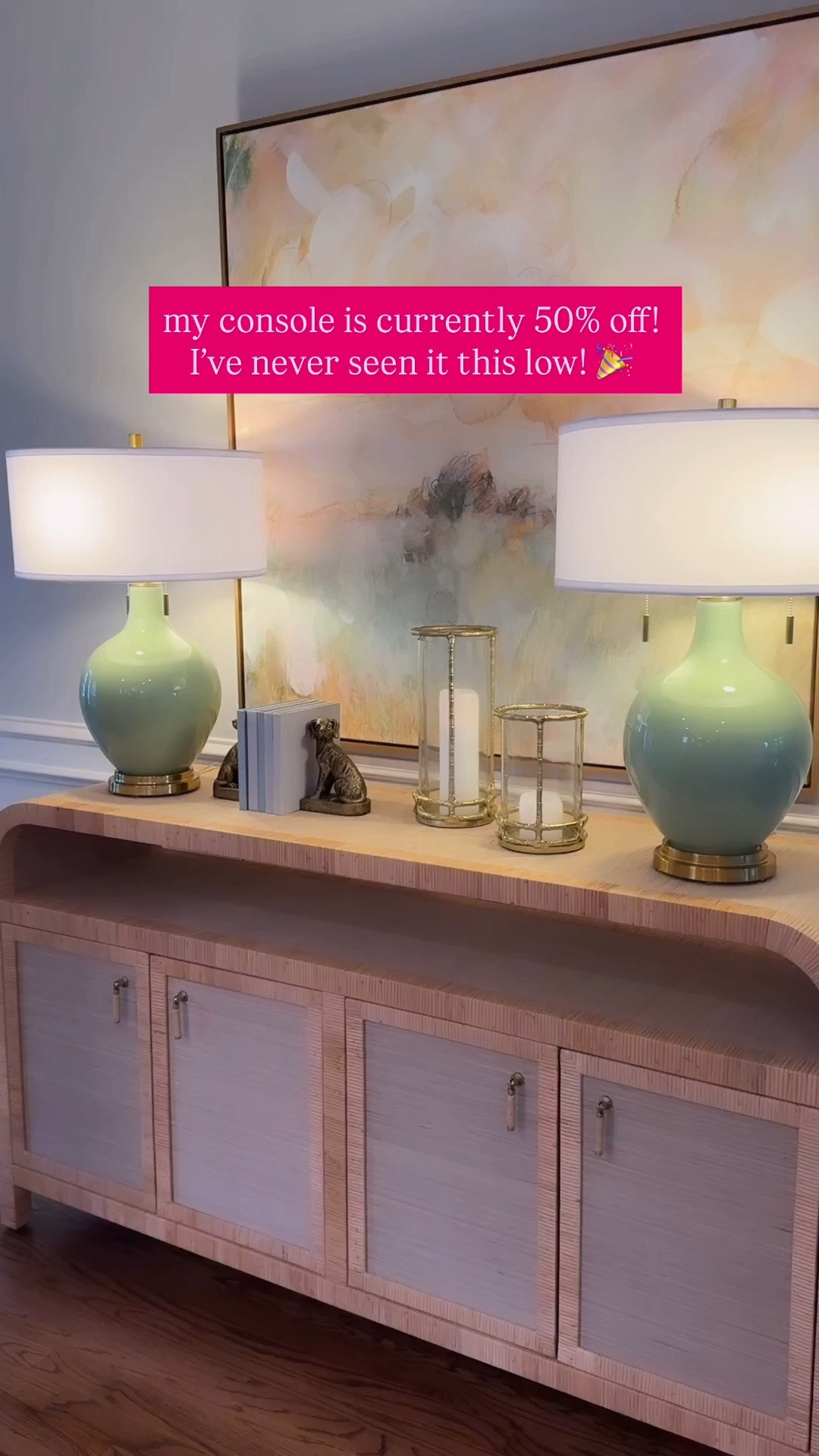 My gorgeous console is 50% off!! I

#LTKstorytime #LTKHome #LTKSeasonal