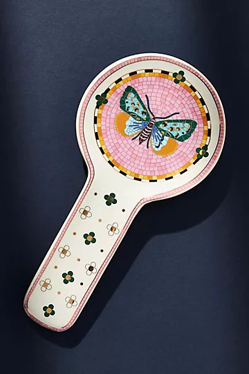 Garden Tile Spoon Rest | Anthropologie (US)