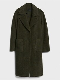 Long Knit Coat | Banana Republic Factory