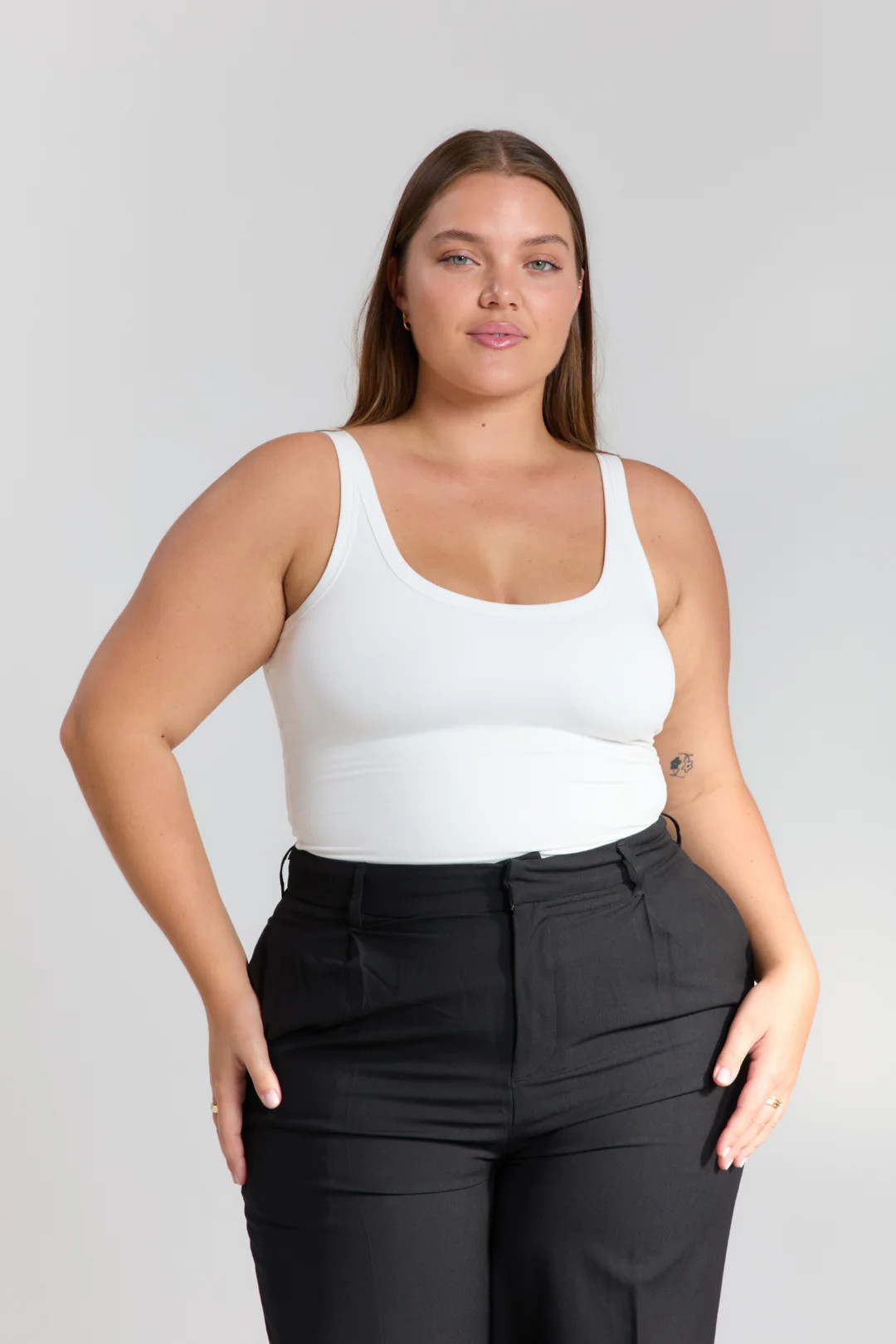 White Tank Top | All for Mimi