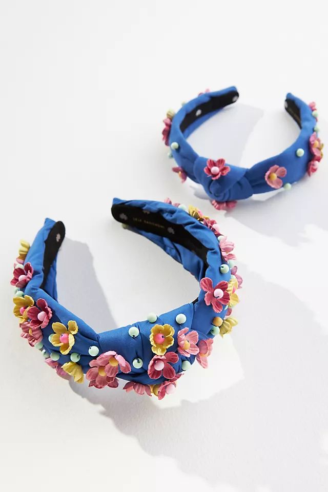 Mommy & Me Floral Beaded Headband | Anthropologie (US)