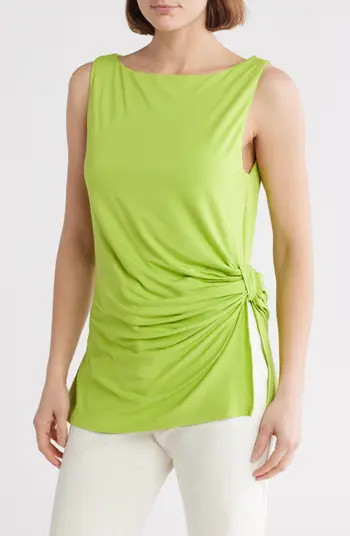 PATRIZIA LUCA Side Ruched Sleeveless Top | Nordstromrack | Nordstrom Rack