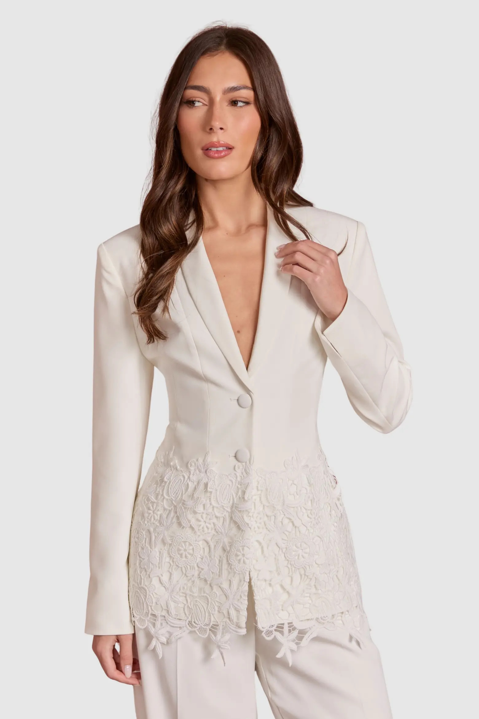 Coast Longline Floral Embroidered Blazer (Women) | Nordstrom | Nordstrom
