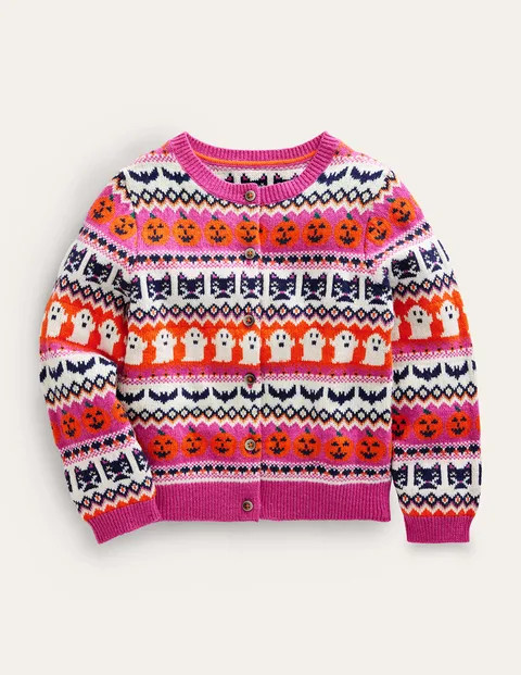 Halloween Fairisle Cardigan | Boden (US)