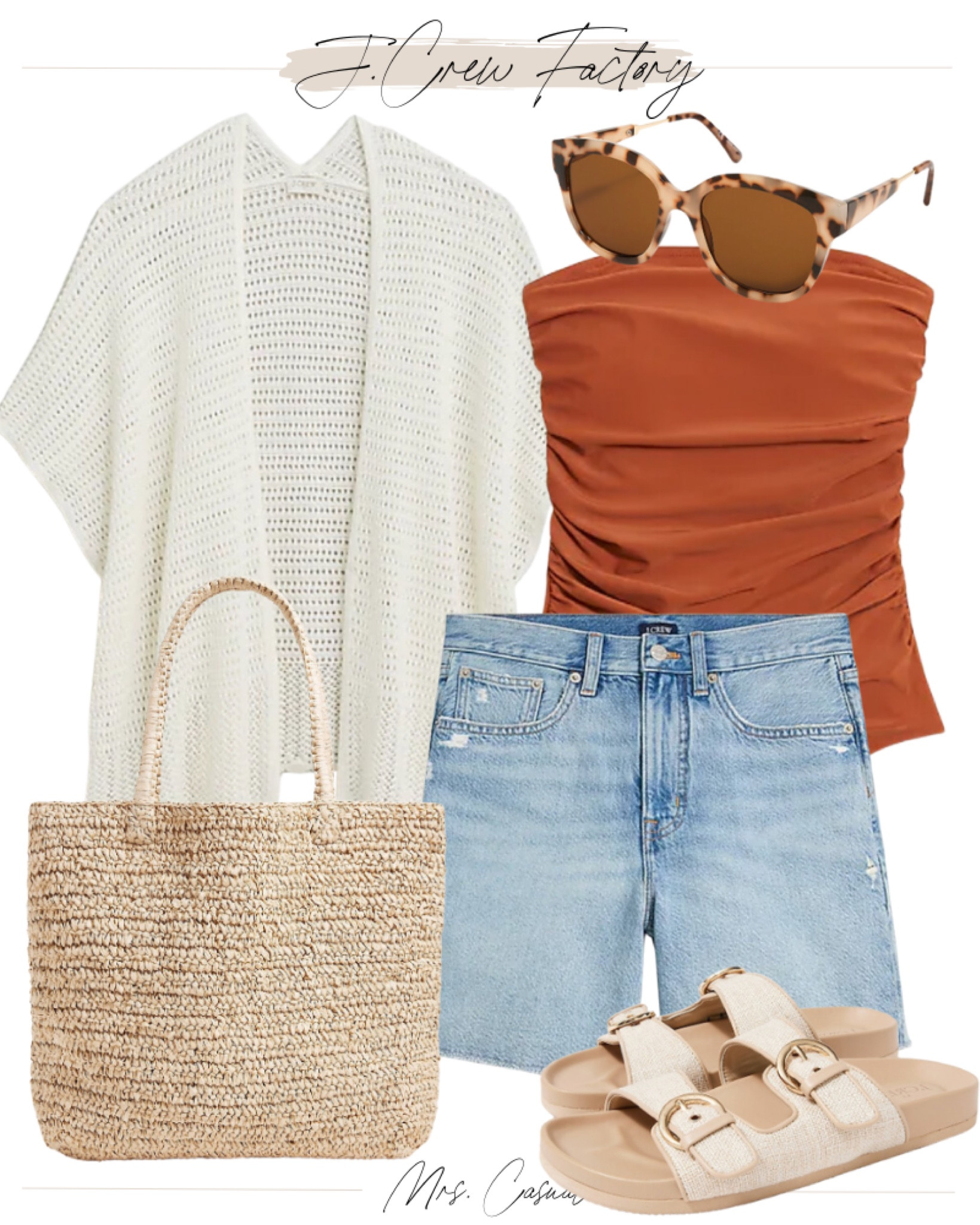 JCrew factory 50% off sale beach outfit idea 

#LTKShoeCrush #LTKFindsUnder100 #LTKSaleAlert