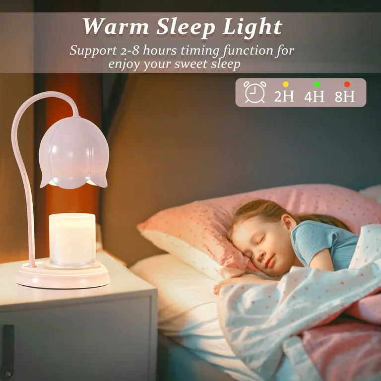 NATYSWAN Candle Warmer Lamp with Timer, Dimmable Lamp  for Jar Candles, Ideal Gift for House Warm... | Walmart (US)