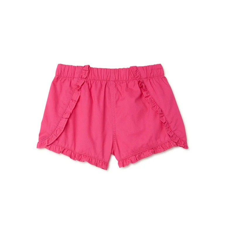 Garanimals Baby and Toddler Girls Ruffle Shorts, 12 Months-5T | Walmart (US)