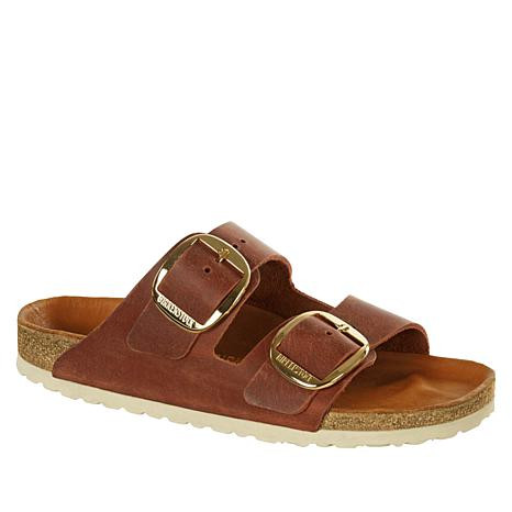 Birkenstock Arizona Big Buckle Leather Sandal - 9434623 | HSN | HSN