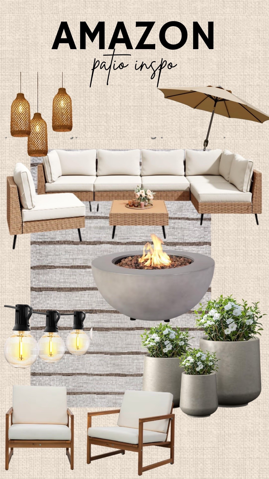 Cozy Patio — Amazon Edition 🤍🪑🌿


#LTKdayinmylife #LTKHome #LTKmomlife