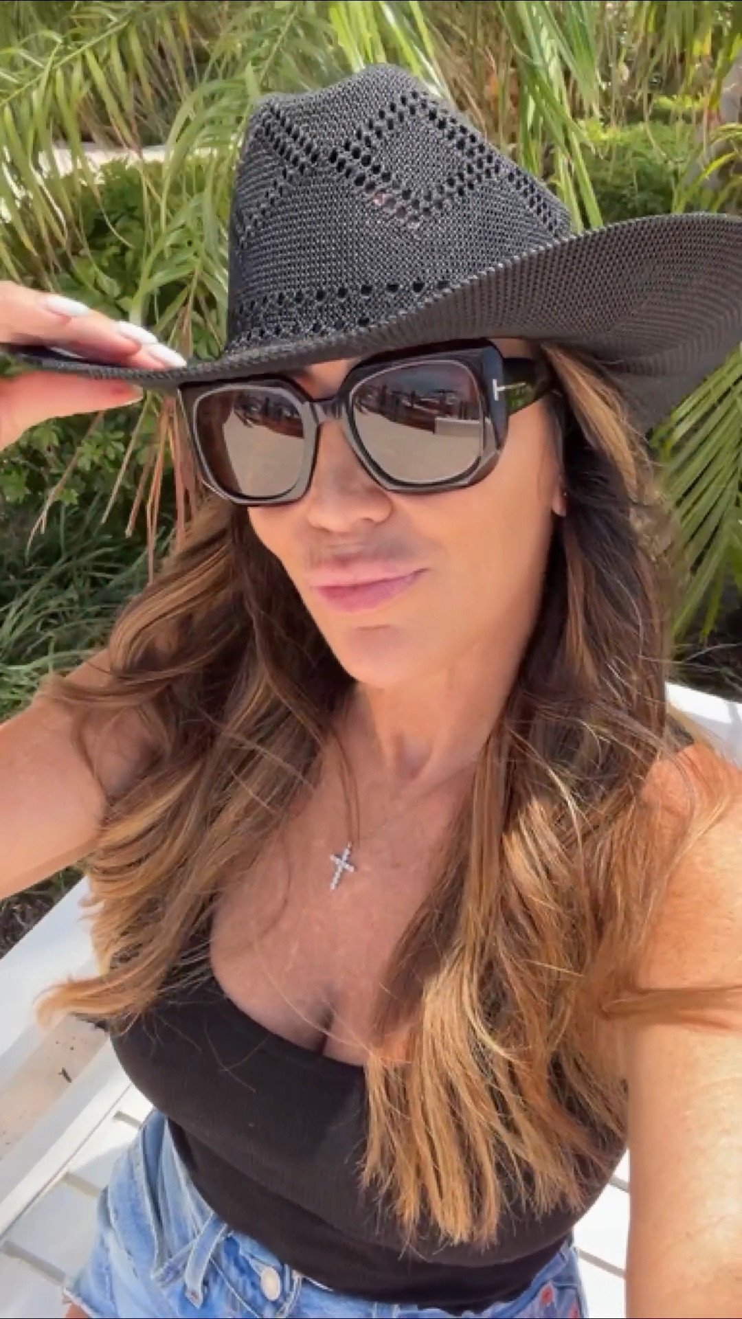 Got this hat for $10 on the Virgin voyages cruise.  Linking similar options

#LTKTravel #LTKSwim #LTKootd