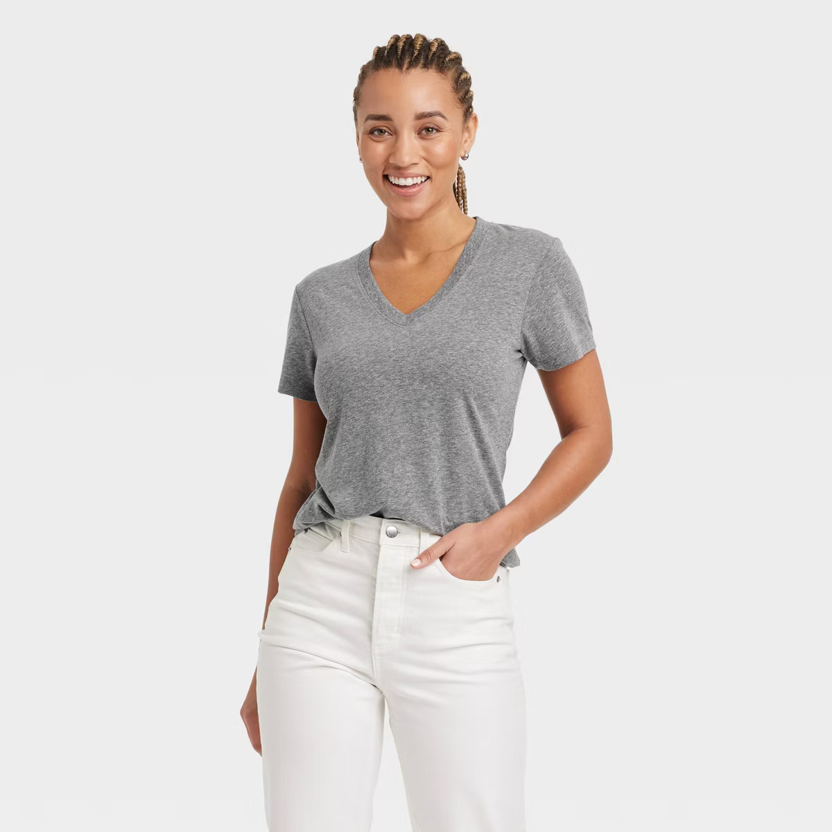 Women's Short Sleeve V-Neck T-Shirt - Universal Thread™ | Target