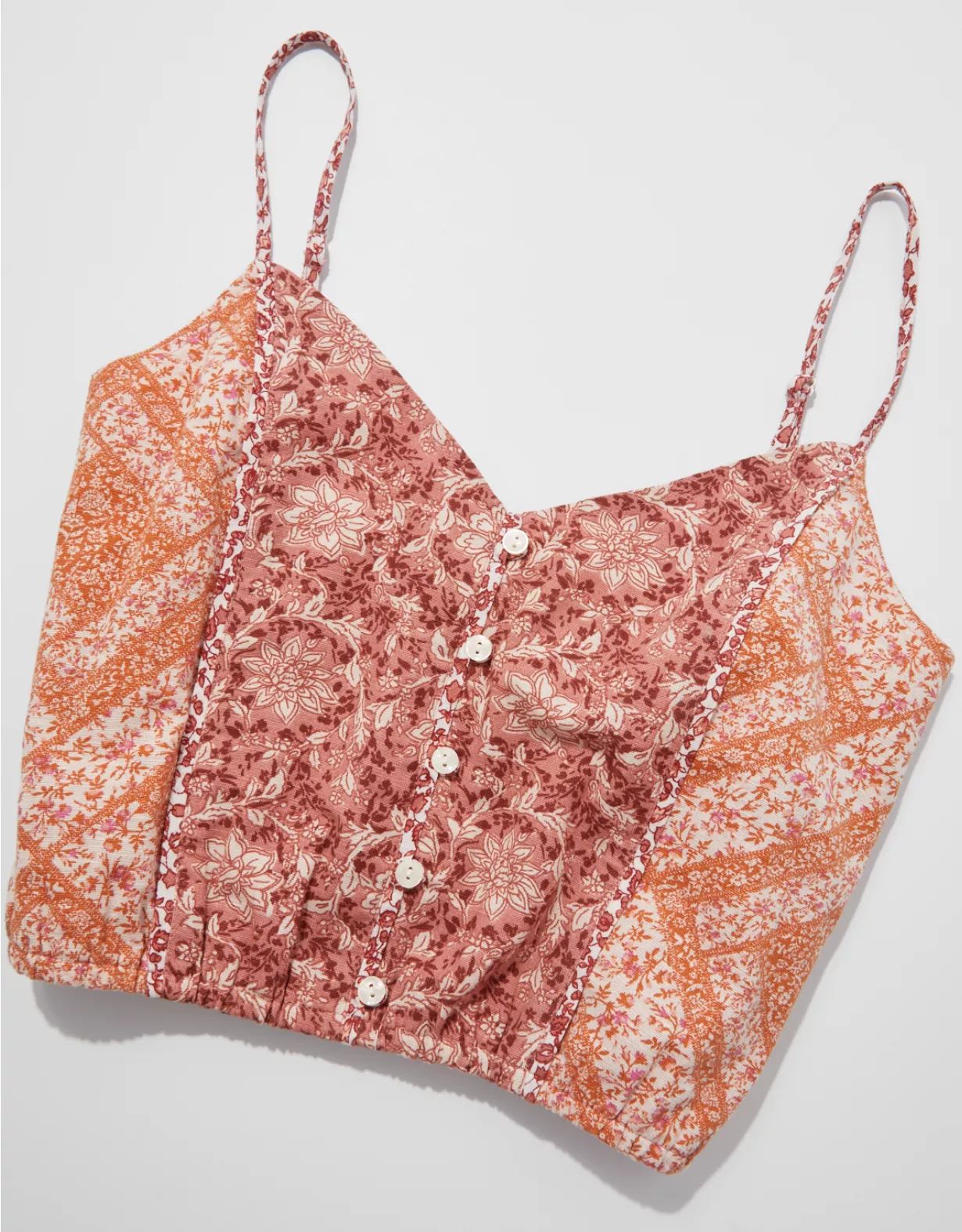 AE Printed Crop Cami | American Eagle Outfitters (US & CA)