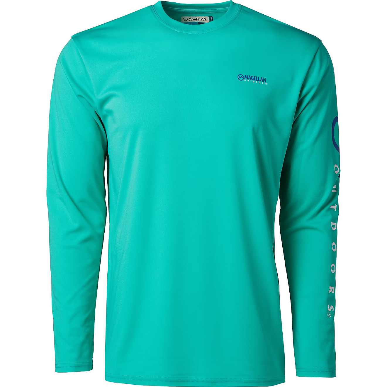 Magellan Outdoors Men's Casting Crew Long Sleeve Fishing Shirt | Academy | Academy Sports + Outdoors