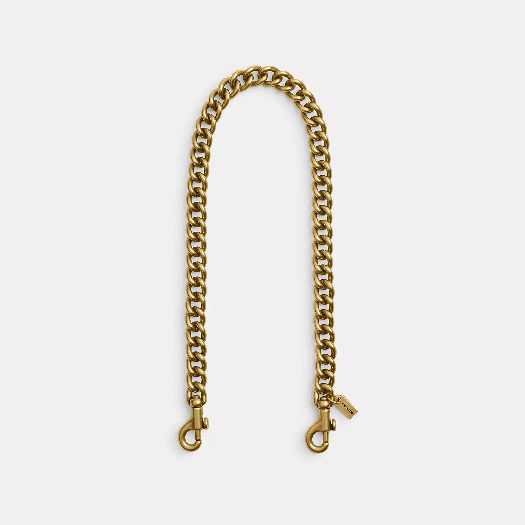Short Chunky Curb Chain Strap | Coach (US)