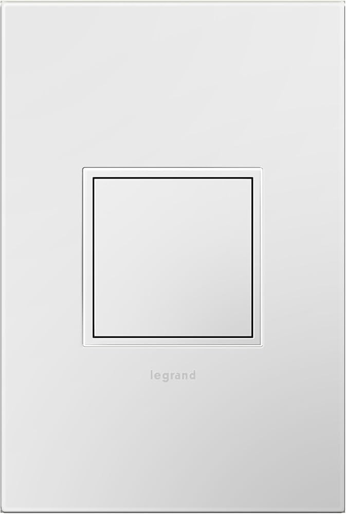 Legrand adorne 20Amp 1-Gang Pop-Out Outlet in Gloss White With Matching Wall Plate, ARPTR201GW2WP | Amazon (US)