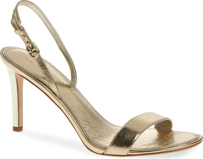 Tory Burch Double T Buckle Slingback Sandal (Women) | Nordstrom | Nordstrom