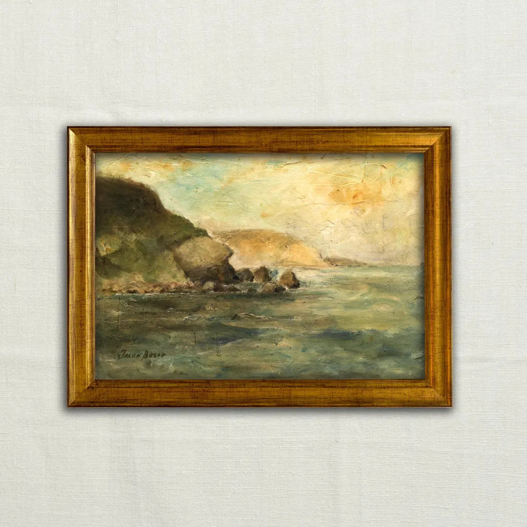 Real Oil Painting, NOT A PRINT -classic Seascape Art, Ocean Painting, Sea Oil Painting, Country H... | Etsy (US)