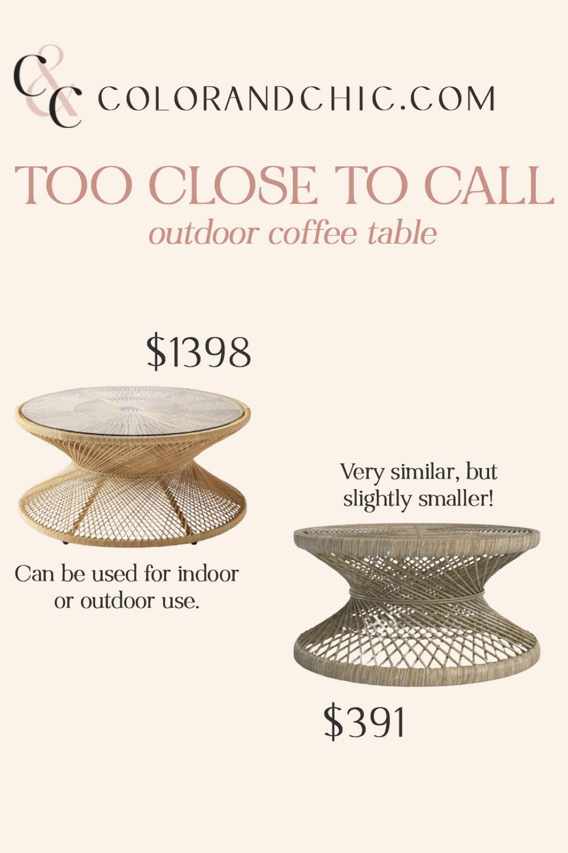 Outdoor coffee table for the springtime! Love this for a patio  

#LTKstyletip #LTKhome