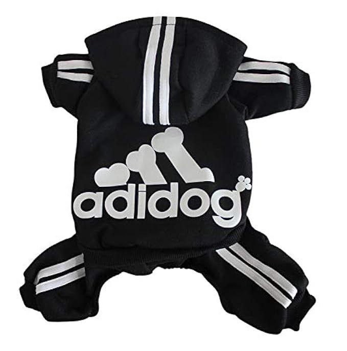 Scheppend Adidog Pet Clothes for Dog Cat Puppy Hoodies Coat Winter Sweatshirt Warm Sweater Dog Outfi | Amazon (US)