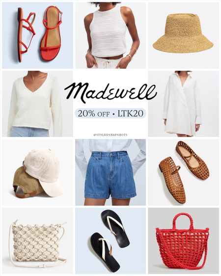 Rounded up a few Madewell favorites! Take 20% off when you copy the LTK app code & apply at checkout 

spring sandals, summer shoes, vacation style, summer bags 

#LTKxMadewell #LTKFindsUnder100 #LTKShoeCrush