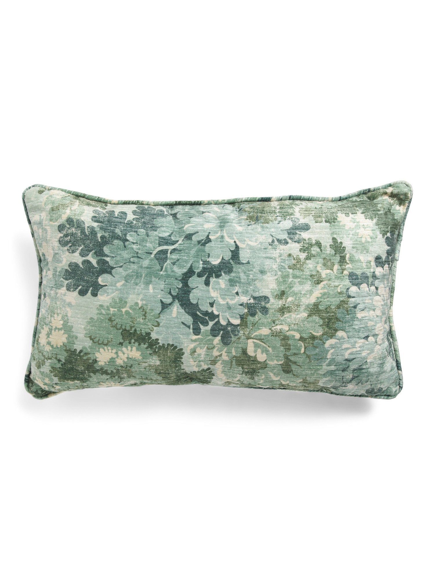 14x24 Leaf Printed Velvet Pillow | Throw Pillows | Marshalls | Marshalls
