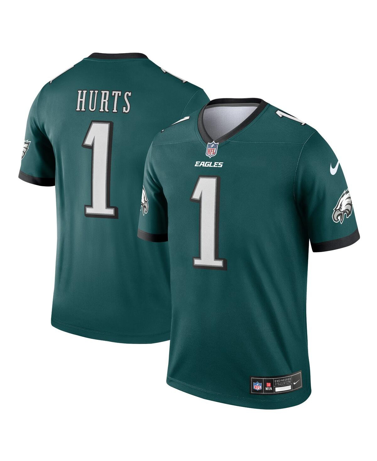 Nike Men's Jalen Hurts Philadelphia Eagles Legend Jersey - Green | Macy's