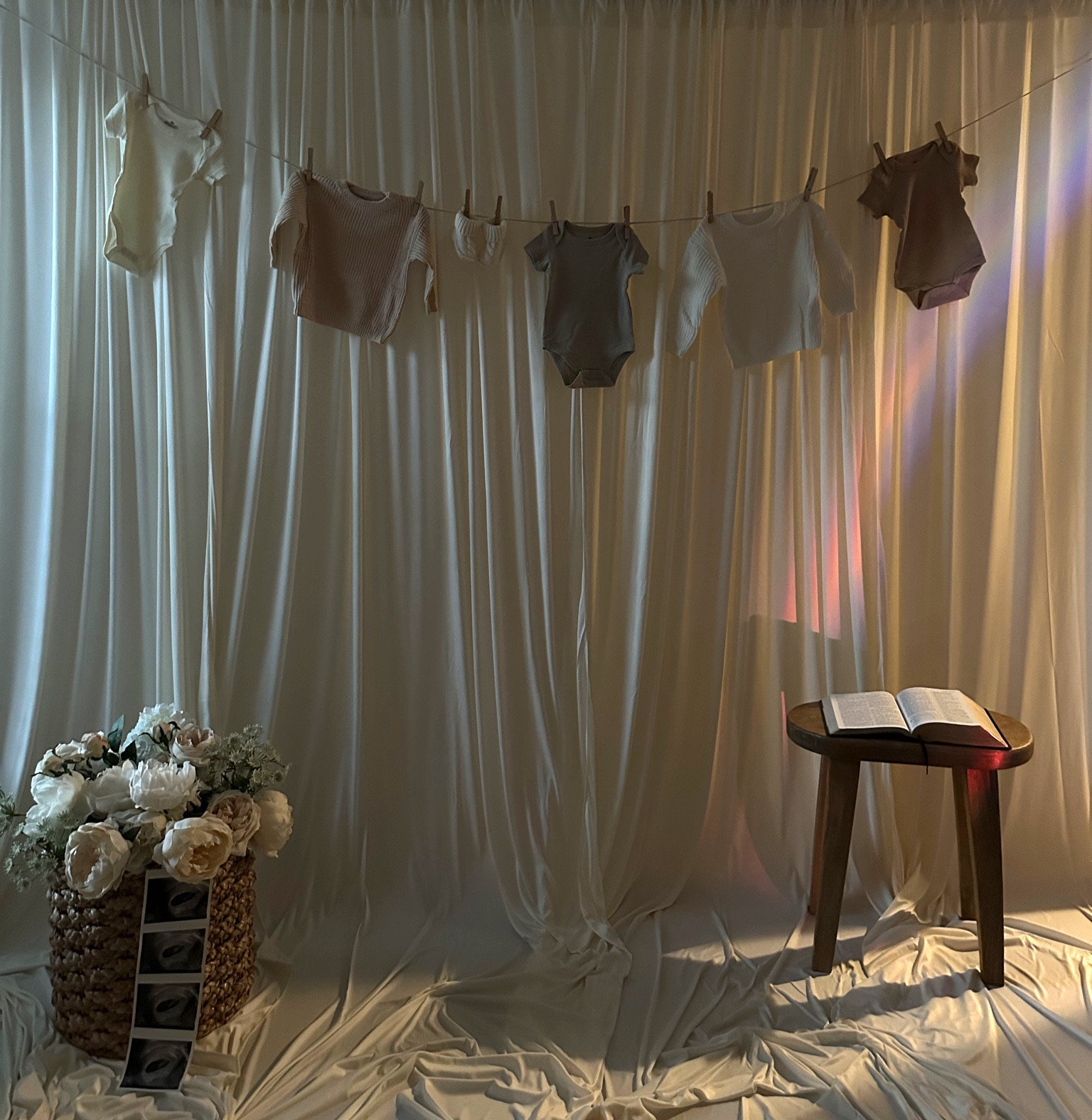 pregnancy announcement backdrop details! linking dress too

#LTKbaby #LTKU #LTKfindsunder50