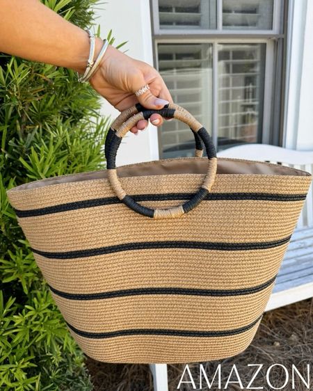 NEW AMAZON HANDBAG 👜 under $30 and perfect for your next Summer vacation ☀️ also comes in a lighter neutral

Amazon, Amazon Handbag, Amazon Bag, Amazon Straw Tote, Amazon Straw Handbag, Straw Tote, Straw Handbag, Amazon Tote, Madison Payne

#LTKstyletip #LTKSeasonal #LTKitbag