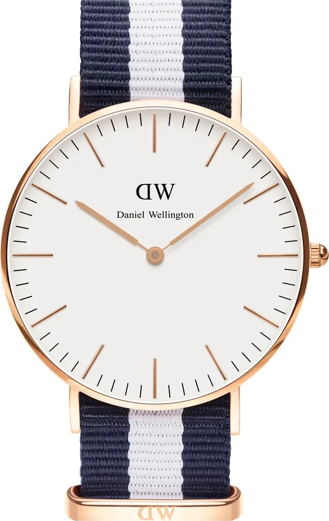 'Classic Glasgow' NATO Strap Watch, 40mm | Nordstrom