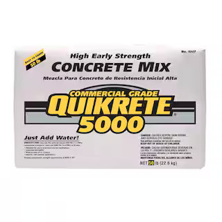 Quikrete 50 lbs. 5000 PSI Concrete Mix 100750 - The Home Depot | The Home Depot