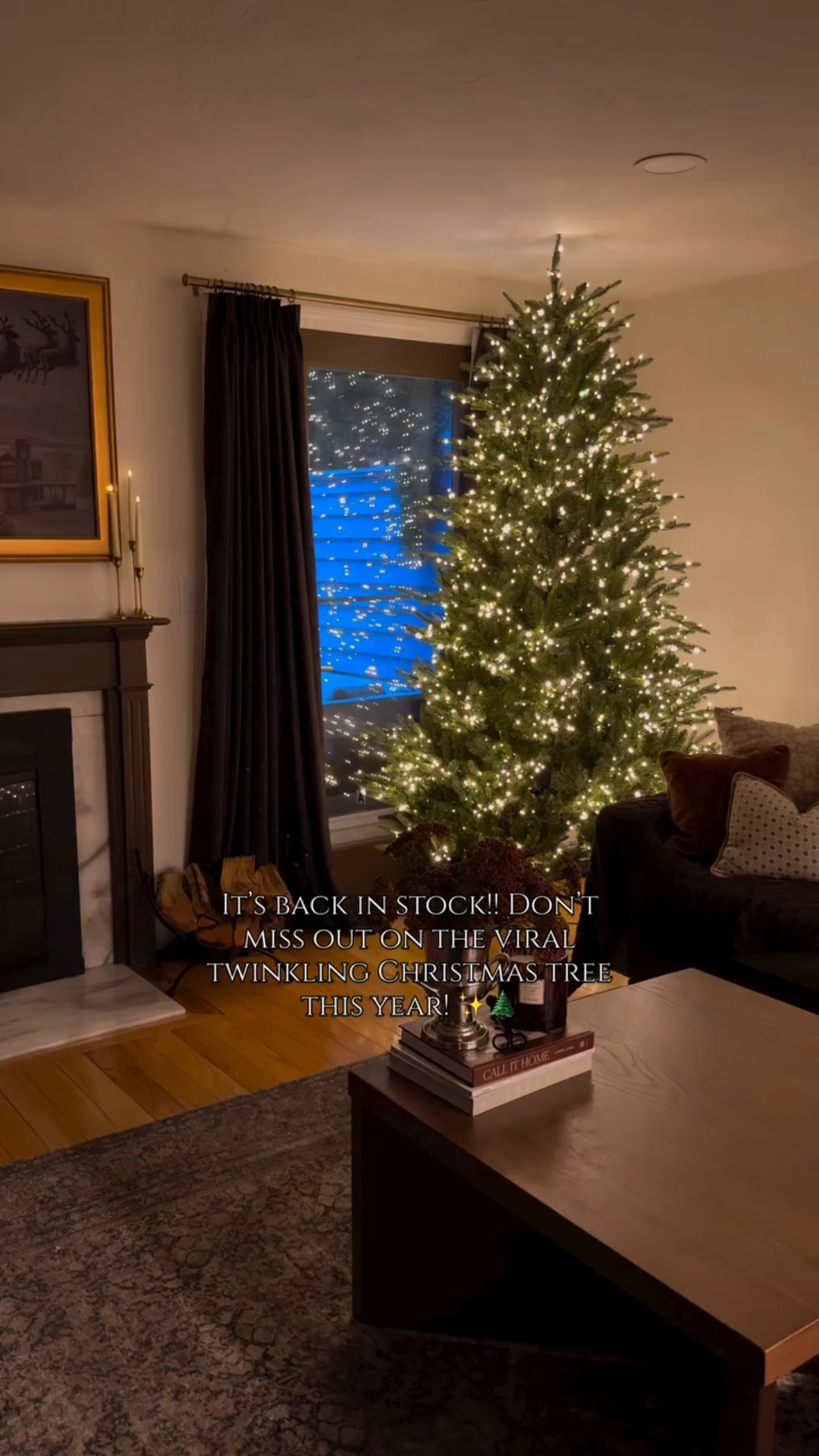 Comment “CHRISTMAS TREE” for a link to the viral twinkling Christmas tree! ✨🌲 In order for me to message you the link you need to be following me! (IG update) 

I’m so excited it came back in stock this year and I was able to snag one!

#viralchristmastree #twinklingchristmastree #fauxchristmastree #christmastree 

viral grand duchess home depot color changing prelit Christmas tree with remote