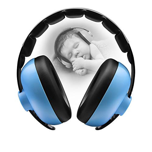 BBTKCARE Baby Ear Protection Noise Cancelling Headphones for Babies for 3 Months to 3 Years (Blue) | Amazon (US)
