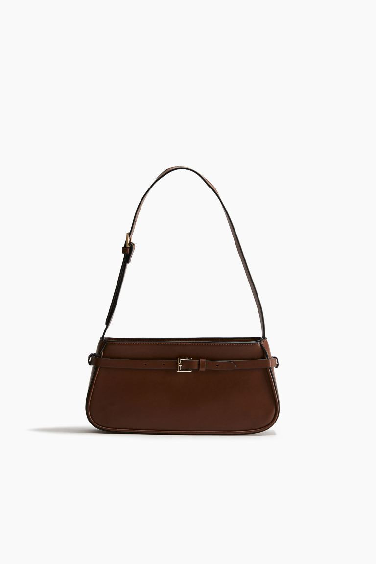 Belt-detail Shoulder Bag - Brown - Ladies | H&M US | H&M (US + CA)