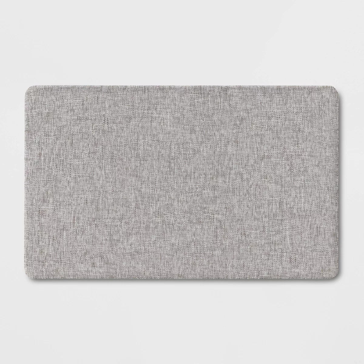 1'6"x2'6" Rectangle Indoor Floor Mat Gray - Threshold™: Kitchen Mat, Basket Weave, Flat Pile, P... | Target
