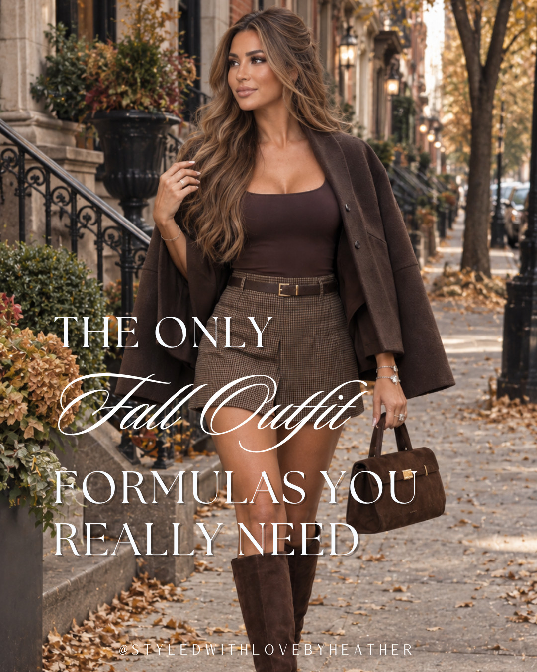 The only fall outfit formula you really need 🤎🍂
A fitted tank, tailored mini, oversized coat, knee-high boots + a structured bag = effortless fall perfection. ✨

Simple, chic, and SO easy to recreate with pieces you probably already own. Consider this your sign to recreate this look all season long. 🤎

Shop the outfit + save this for your next fall style inspo! 🛍️

 

 #LTKootd #LTKSeasonal #LTKPetite