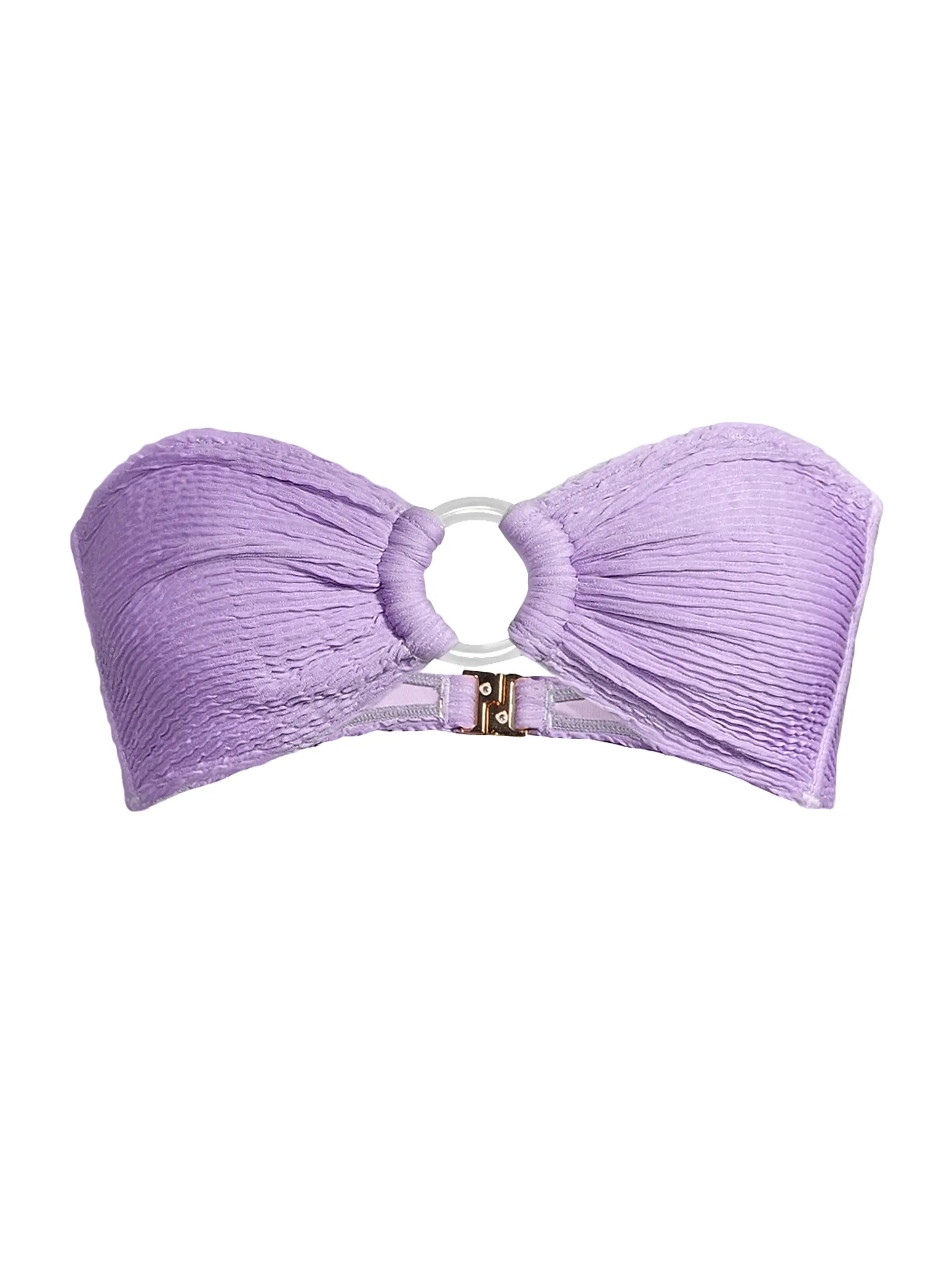 Venus Textured Bandeau Bikini Top | Saks Fifth Avenue