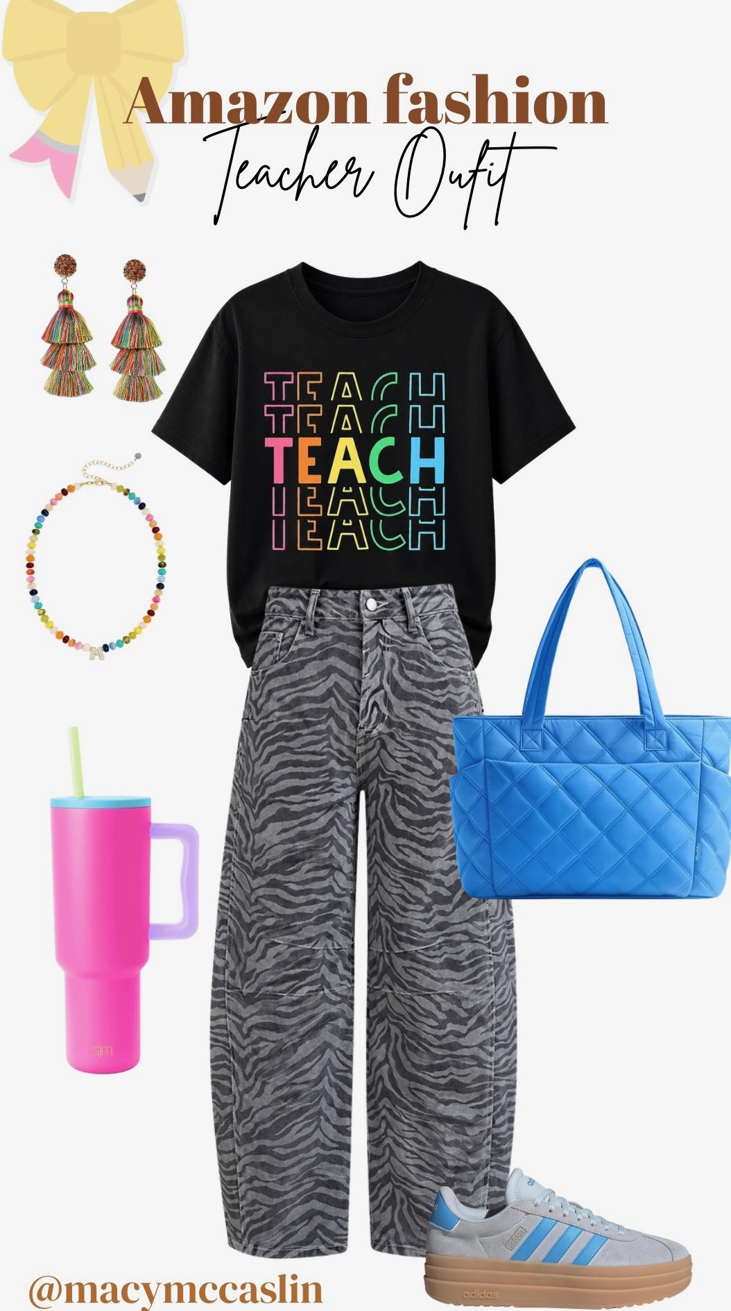 Getting ready for the school year with these fun Amazon picks! 🍎👩‍🏫 #TeacherLife #BackToSchool 

 #LTKootd #LTKSeasonal #LTKSaleAlert
