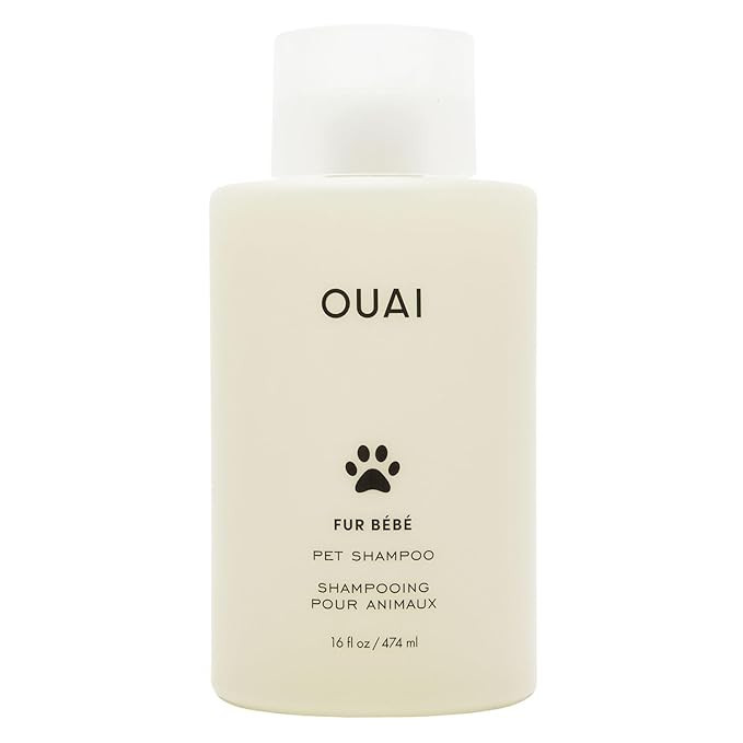 OUAI Fur Bébé Pet Shampoo, Mercer Street Scent - Dog Shampoo and Coat Wash for Hydrating, Clean... | Amazon (US)