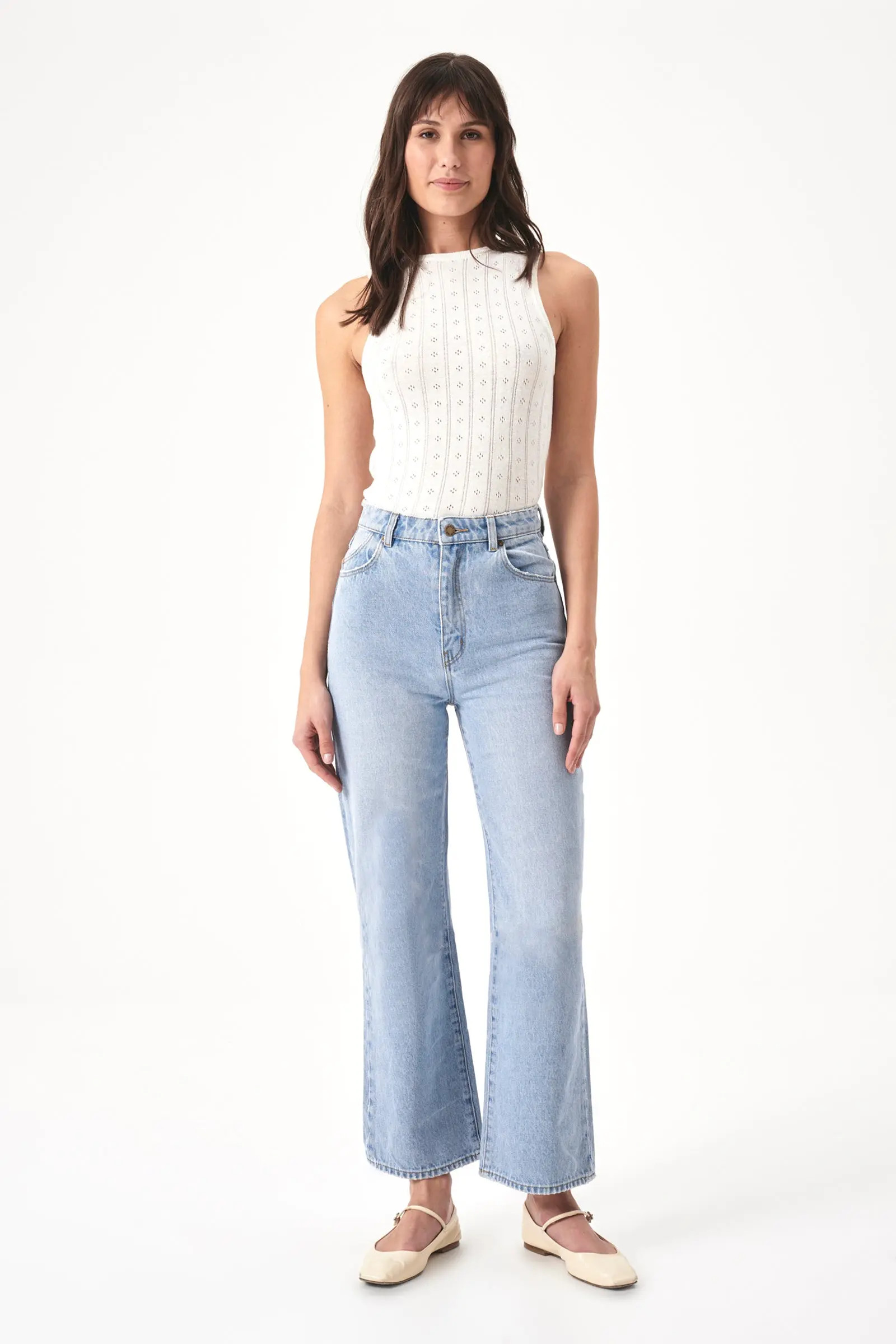 Buy Heidi Jean Ankle - Old Stone Online | Rollas Jeans | Rolla's Jeans US/CAN