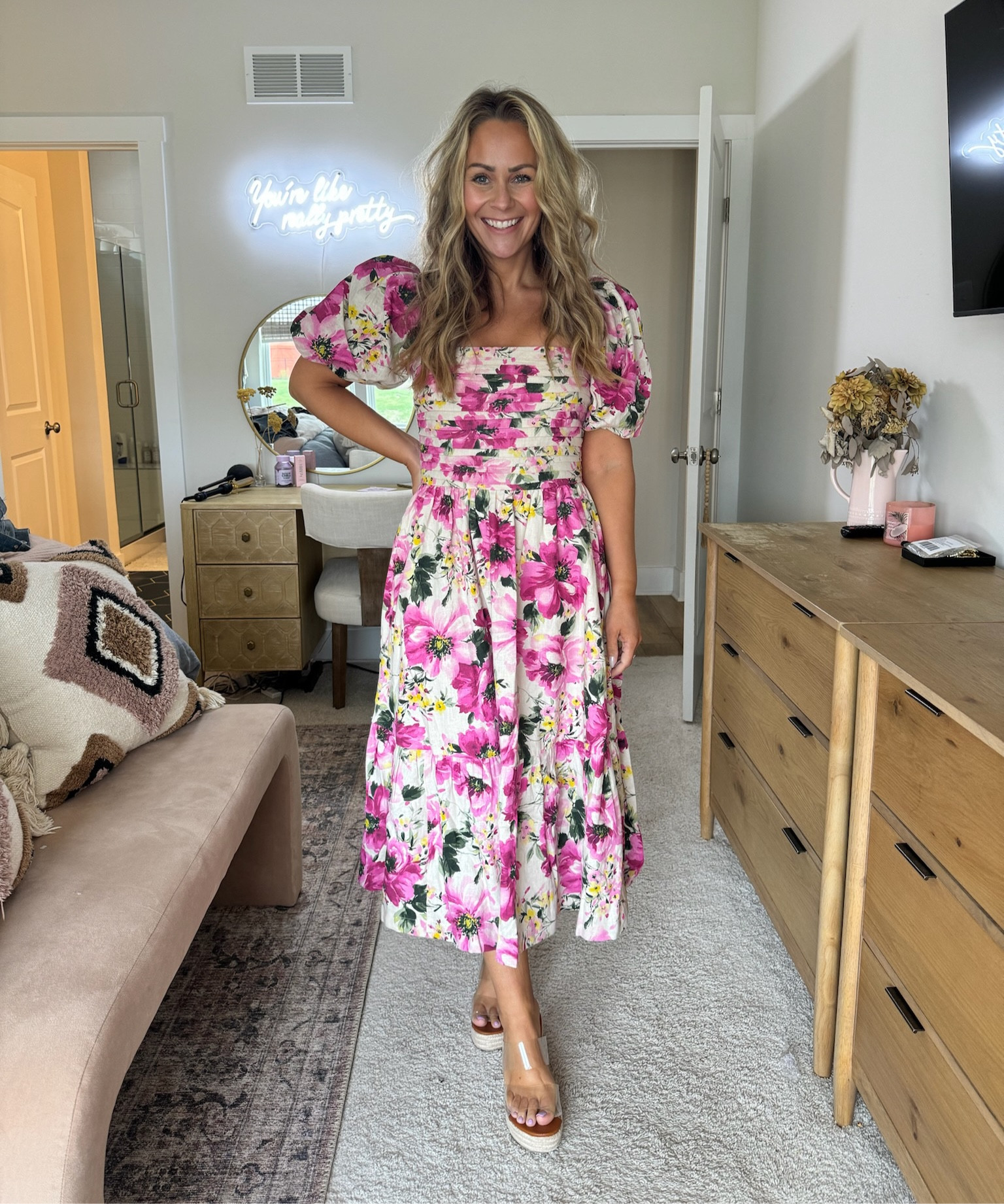 Wedding guest, baby shower find a reason to wear this dress it is STUNNING 😍

I’m wearing a Medium petite! 

#LTKwedding #LTKSeasonal #LTKstyletip