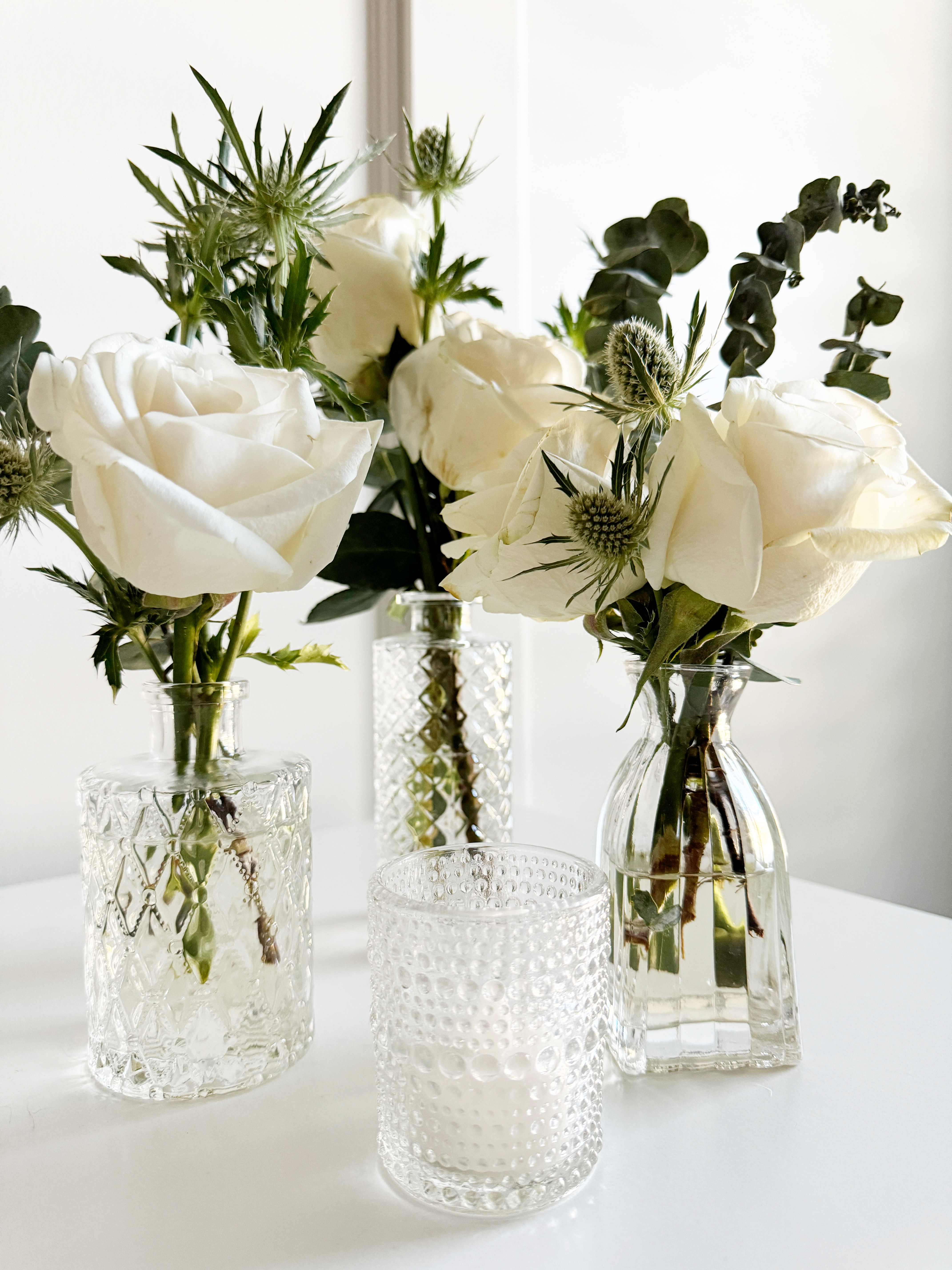 Perfect bud vases and clear votives for every season.  The quality is excellent and is packed in very sturdy boxes for storing. We personally love these and use them in our home and event settings.  

 #LTKSeasonal #LTKHome #LTKParties