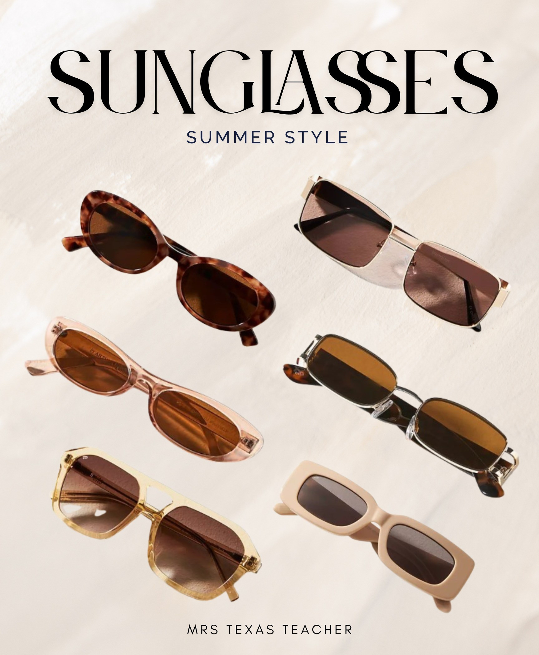 Sunglasses | Summer Style | Anthropology | Glasses | Fashion | Style Guide 

#LTKSummerEdit #LTKSwim #LTKTravel
