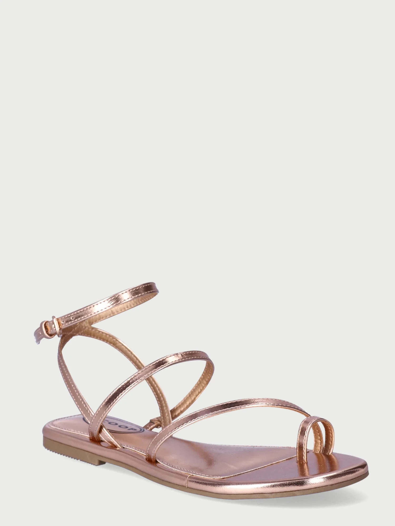 Scoop Women’s Strappy Flat Sandals | Walmart (US)
