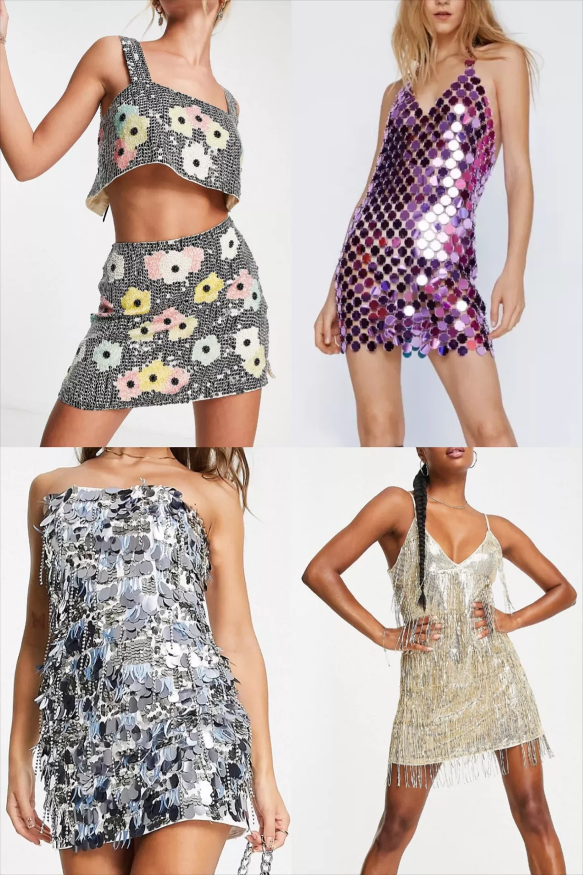 Sequin Decor Cami Party Dress curated on LTK