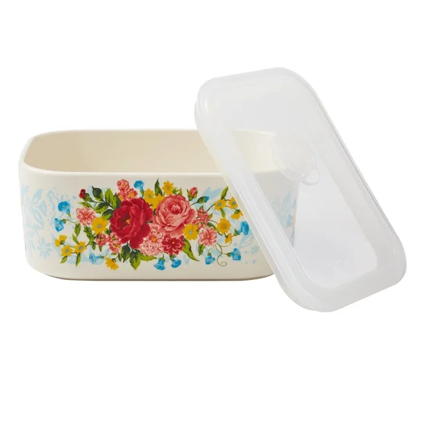 The Pioneer Woman Sweet Rose Rectangle Ceramic Nesting Bowl Set, 6 Piece Set | Walmart (US)